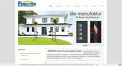 Desktop Screenshot of fenestra-info.de